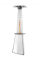 Газовий обігрівач вуличний Siabs Solflame M Bianco
