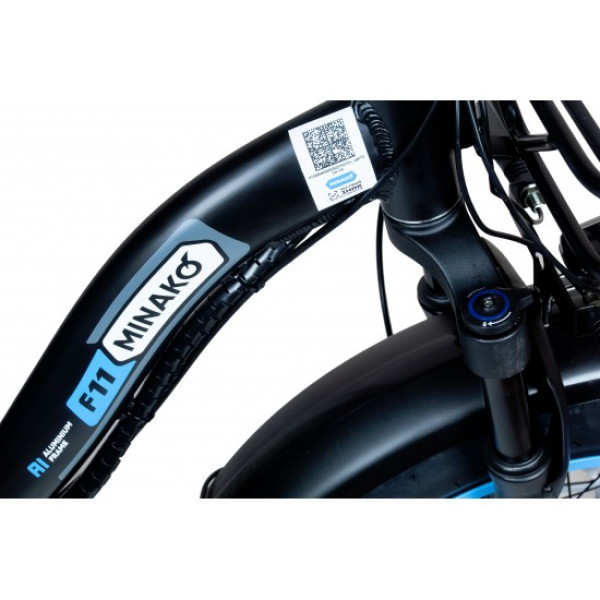 Електровелосипед Minako F11 PRO 18" (240W; 12 А·год; 60 В)