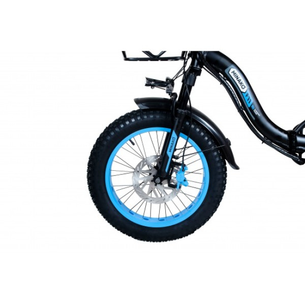 Електровелосипед Minako F11 PRO 18" (240W; 12 А·год; 60 В)