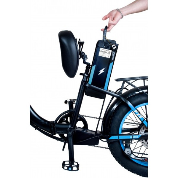 Електровелосипед Minako F11 PRO 18" (240W; 12 А·год; 60 В)
