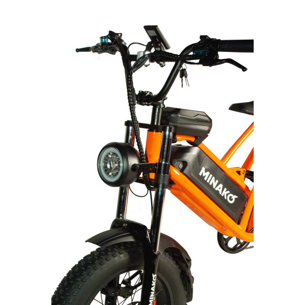 Електровелосипед Minako FOX-S 20" (1000W; 15 А·год; 48 В)