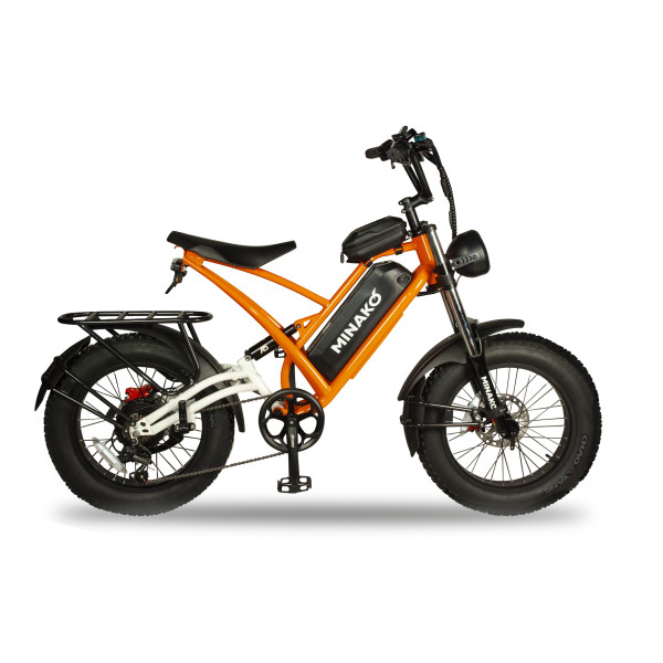 Електровелосипед Minako FOX-S 20" (1000W; 15 А·год; 48 В)
