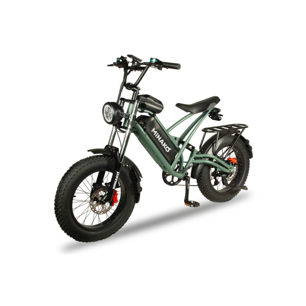 Електровелосипед Minako FOX-S 20" (1000W; 15 А·год; 48 В)