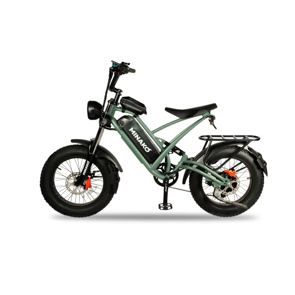 Електровелосипед Minako FOX-S 20" (1000W; 15 А·год; 48 В)