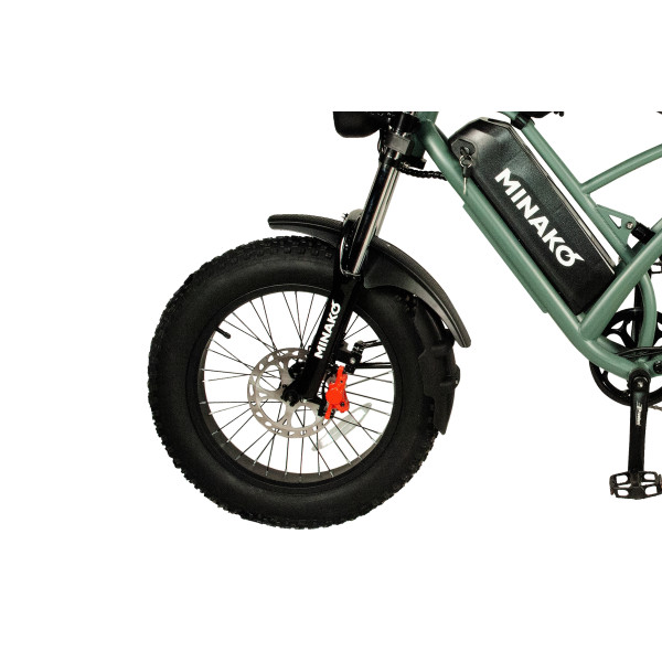 Електровелосипед Minako FOX-S 20" (1000W; 15 А·год; 48 В)