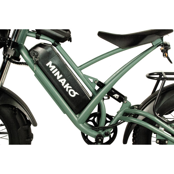 Електровелосипед Minako FOX-S 20" (1000W; 15 А·год; 48 В)