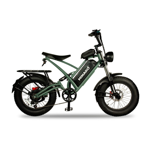 Електровелосипед Minako FOX-S 20" (1000W; 15 А·год; 48 В)
