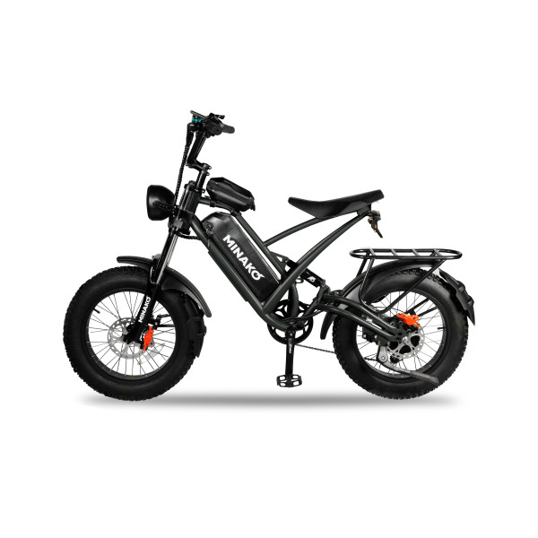 Електровелосипед Minako FOX-S 20" (1000W; 15 А·год; 48 В)