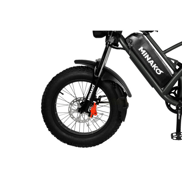 Електровелосипед Minako FOX-S 20" (1000W; 15 А·год; 48 В)