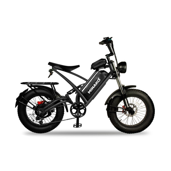 Електровелосипед Minako FOX-S 20" (1000W; 15 А·год; 48 В)