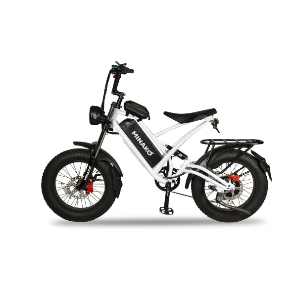 Електровелосипед Minako FOX-S 20" (1000W; 15 А·год; 48 В)