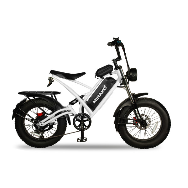 Електровелосипед Minako FOX-S 20" (1000W; 15 А·год; 48 В)