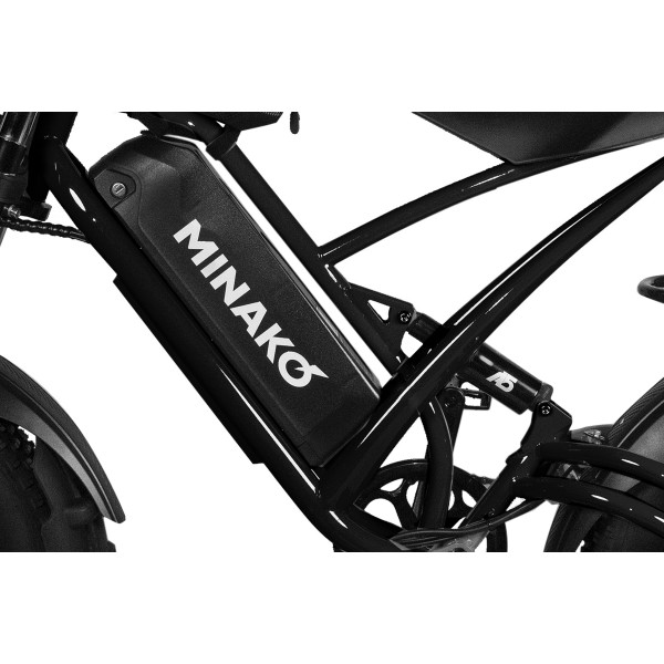 Електровелосипед Minako FOX-L 20" (1000W; 23 А·год; 48 В)