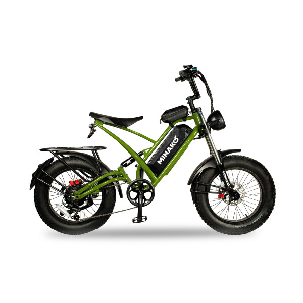 Електровелосипед Minako FOX-S 20" (1000W; 15 А·год; 48 В)