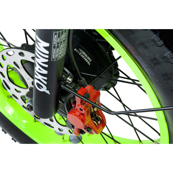 Електровелосипед Minako F10 Dual 20" (240W; 20 А·год; 48 В)