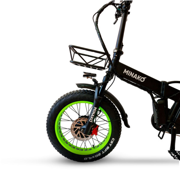 Електровелосипед Minako F10 Dual 20" (240W; 20 А·год; 48 В)