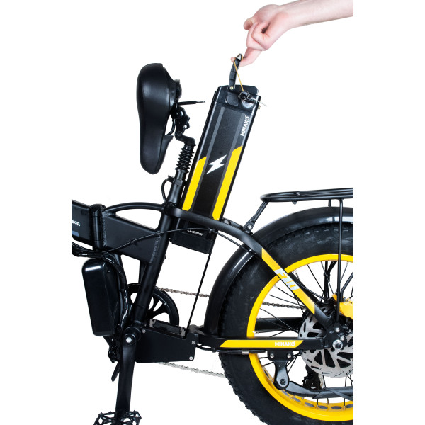 Електровелосипед Minako F10 Dual 20" (240W; 20 А·год; 48 В)