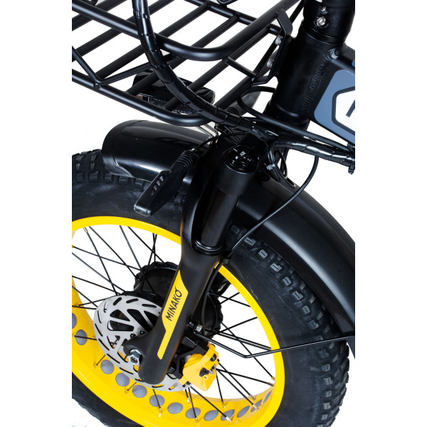 Електровелосипед Minako F10 Dual 20" (240W; 20 А·год; 48 В)