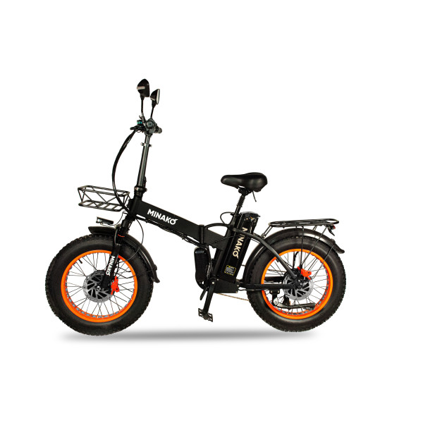  Електровелосипед Minako F10 Dual 20" (240W; 20 А·год; 48 В)