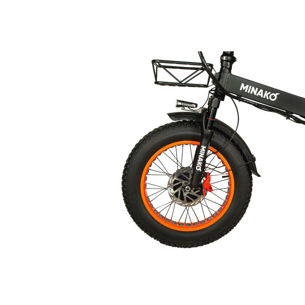  Електровелосипед Minako F10 Dual 20" (240W; 20 А·год; 48 В)