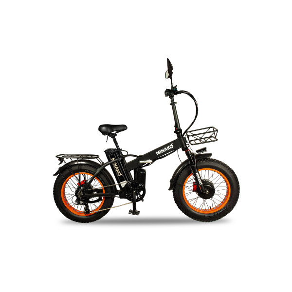  Електровелосипед Minako F10 Dual 20" (240W; 20 А·год; 48 В)