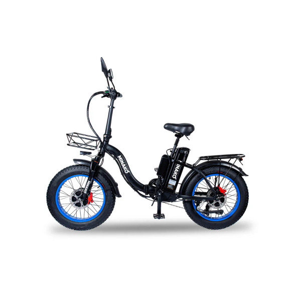 Електровелосипед Minako F11 Dual 20" (1000W; 14 А·год; 48 В)