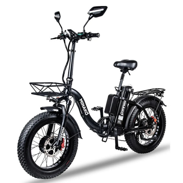 Електровелосипед Minako F11 Dual 20" (1000W; 14 А·год; 48 В)