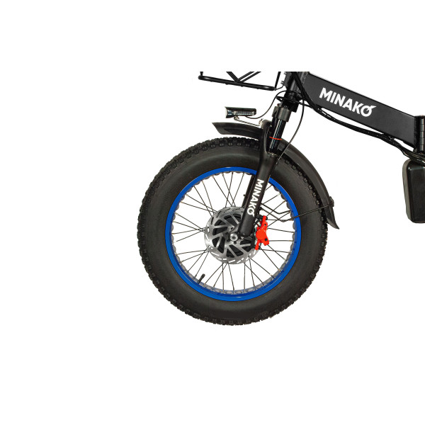 Електровелосипед Minako F10 Dual 20" (240W; 20 А·год; 48 В)