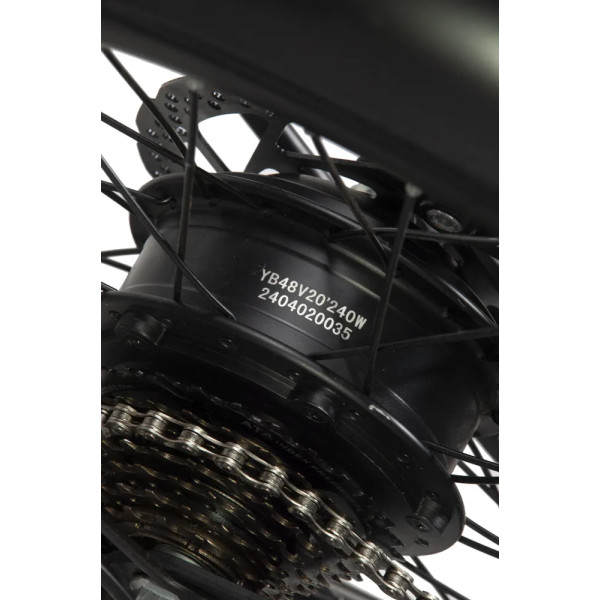 Електровелосипед Minako F11 Street 20" (500W; 12 А·год; 48 В)