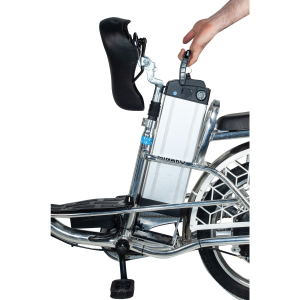 Електровелосипед Minako V2 18" (240W; 12 А·год; 60 В)
