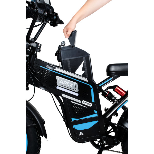 Електровелосипед Minako Apex 20" (240W; 20 А·год; 48 В)