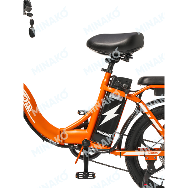 Електровелосипед Minako F7 20" (240W; 10 А·год; 48 В)