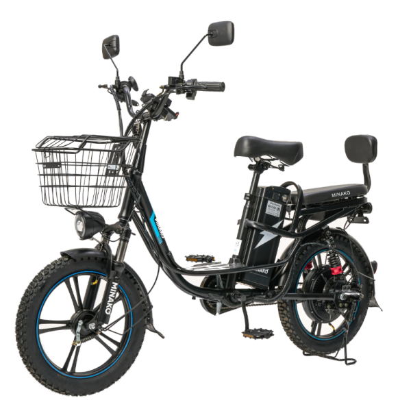 Електровелосипед Minako V.8 Pro 18" (240W; 13 А·год; 60 В)