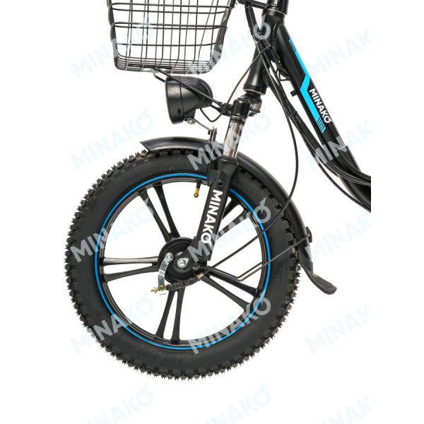 Електровелосипед Minako V.8 Pro 18" (240W; 13 А·год; 60 В)