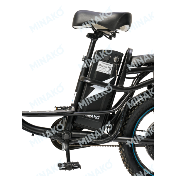 Електровелосипед Minako V.8 Pro 18" (240W; 13 А·год; 60 В)