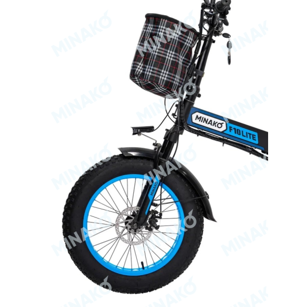 Електровелосипед Minako F10 Lite 20" (240W; 20 А·год; 48 В)