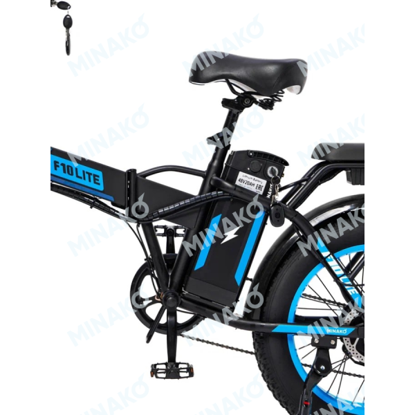 Електровелосипед Minako F10 Lite 20" (240W; 20 А·год; 48 В)