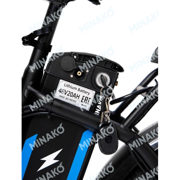Електровелосипед Minako F10 Lite 20" (240W; 20 А·год; 48 В)
