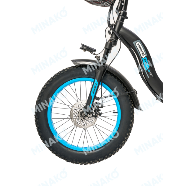 Електровелосипед Minako F11 Lite 20" (240W; 20 А·год; 48 В)