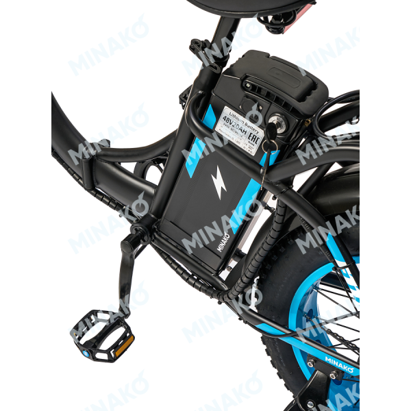 Електровелосипед Minako F11 Lite 20" (240W; 20 А·год; 48 В)