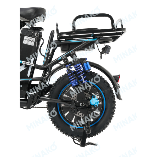 Електровелосипед Minako Monster Pro 16" (240W; 21 А·год; 60 В)