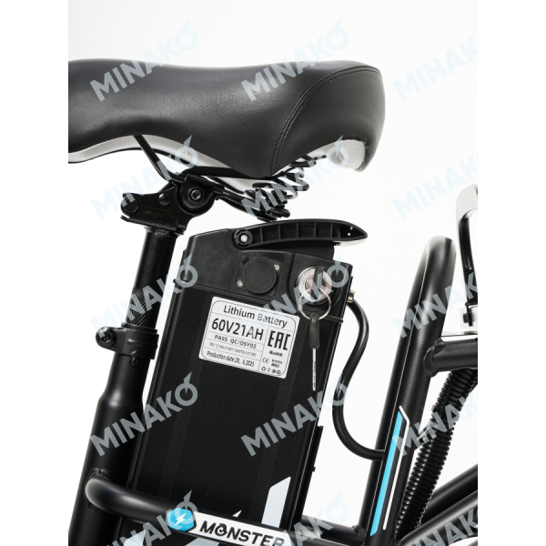 Електровелосипед Minako Monster Pro 16" (240W; 21 А·год; 60 В)