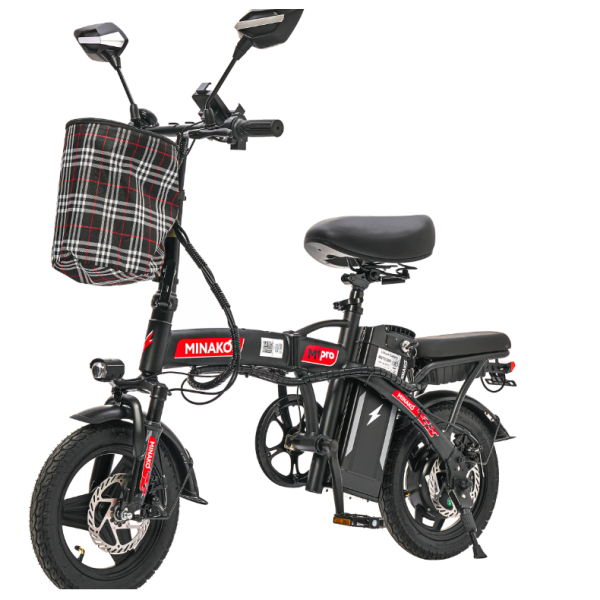 Електровелосипед Minako M1 Pro 14" (240W; 10,5 А·год; 48 В)