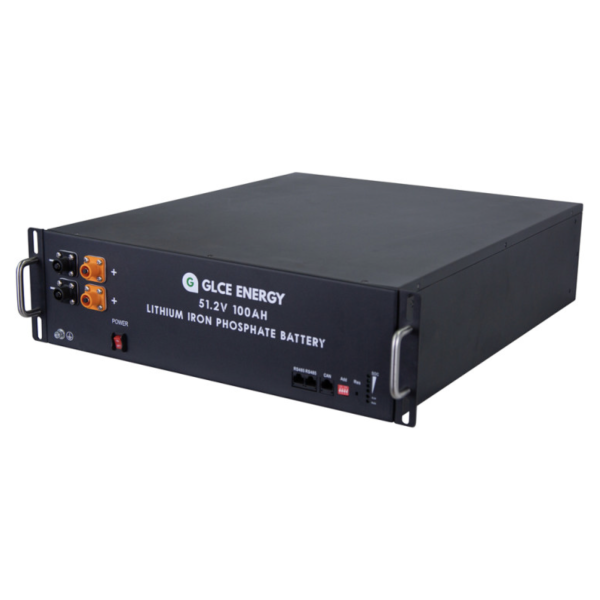 Акумулятор літій-залізо-фосфатний GLCE ENERGY LiFePO4 48(51,2)V 100Ah з BMS