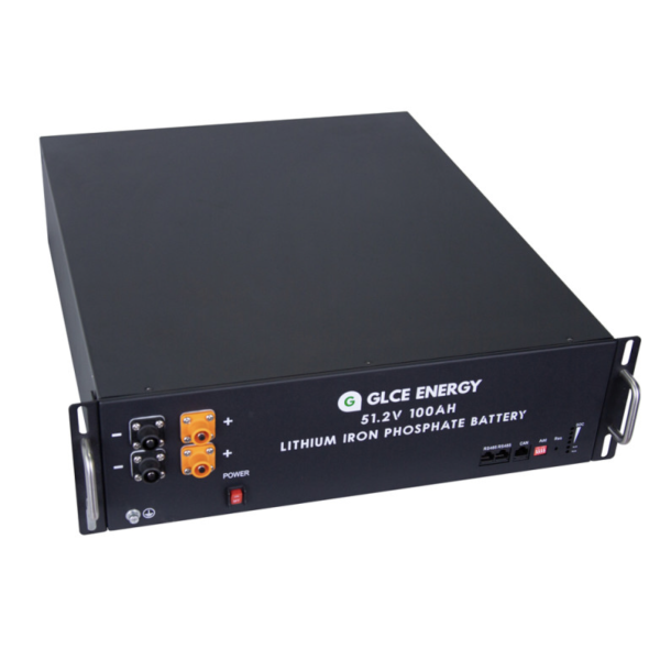 Акумулятор літій-залізо-фосфатний GLCE ENERGY LiFePO4 48(51,2)V 100Ah з BMS