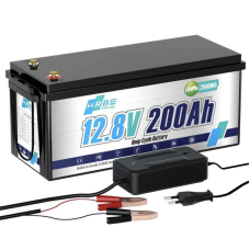 Акумулятор літій-залізо-фосфатний HRBEEnergy LiFePO4 12V 200Ah для дому, котла та сонячних систем