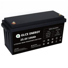 Акумулятор літій-залізо-фосфатний GLCE ENERGY 24-100 LiFePO4 24(25,6)V 100Ah з BMS