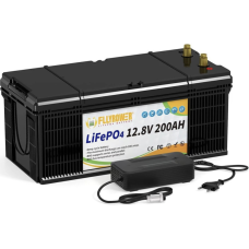 Акумулятор літій-залізо-фосфатний FlyPower LiFePO4 12V 200Ah, 2560 Wh