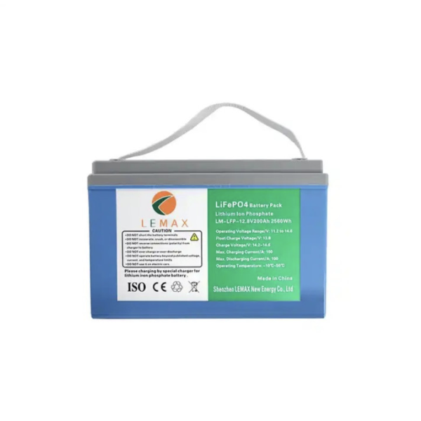 Акумулятор літій-залізо-фосфатний Lemax LM-LFP 12.8V 100Ah LiFePO4 з BMS