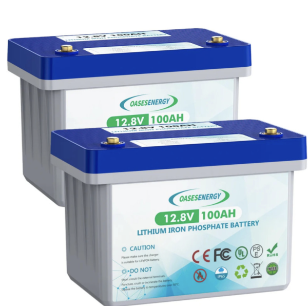 Акумулятор літій-залізо-фосфатний OASIS ENERGY LiFePO4 12V 100Ah з BMS